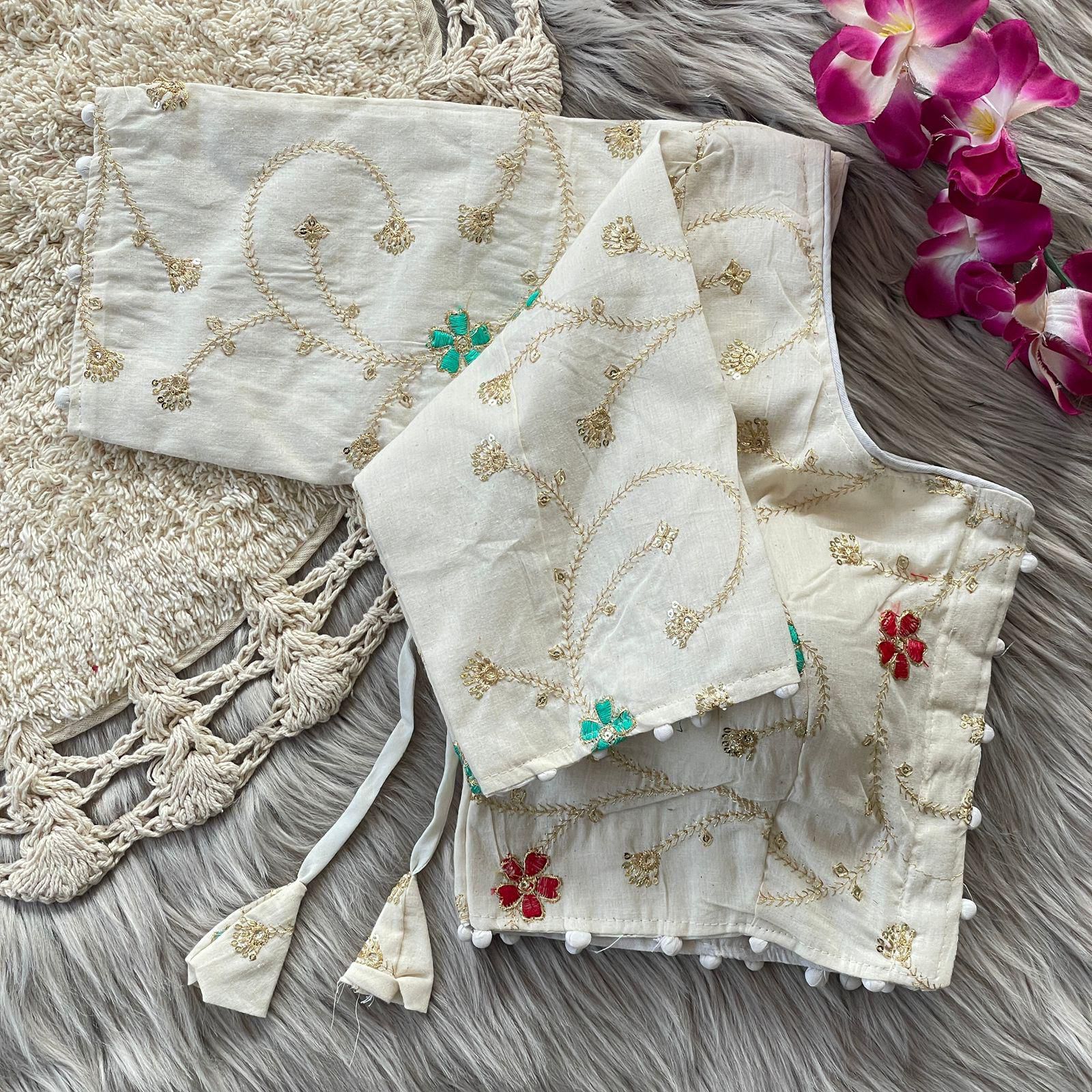 Khadi Princess Cut Blouse